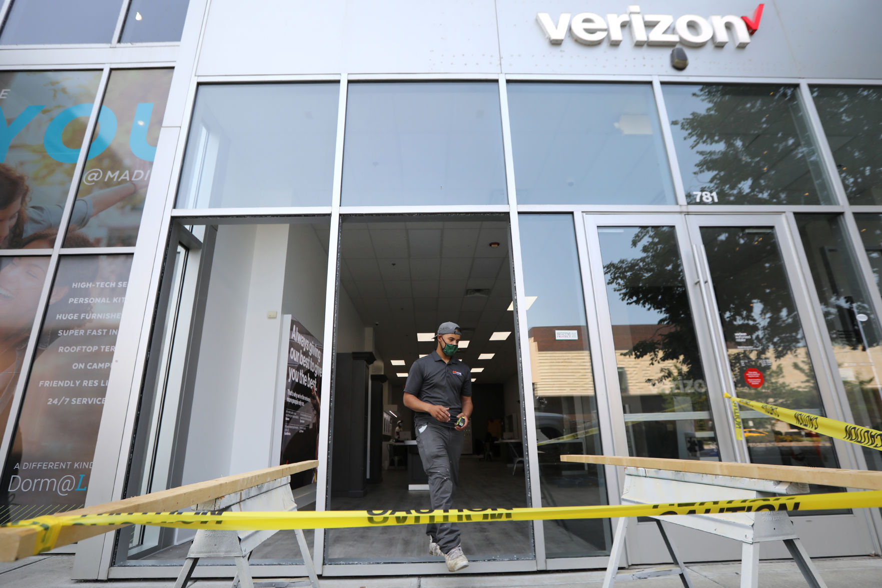 Clean up downtown after Tuesday night protests